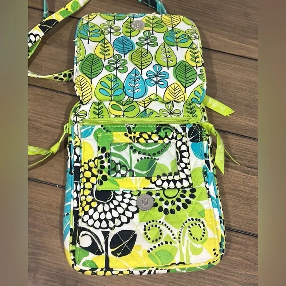 Vera Bradley mini hipster in limes up print - Picture 2 of 7